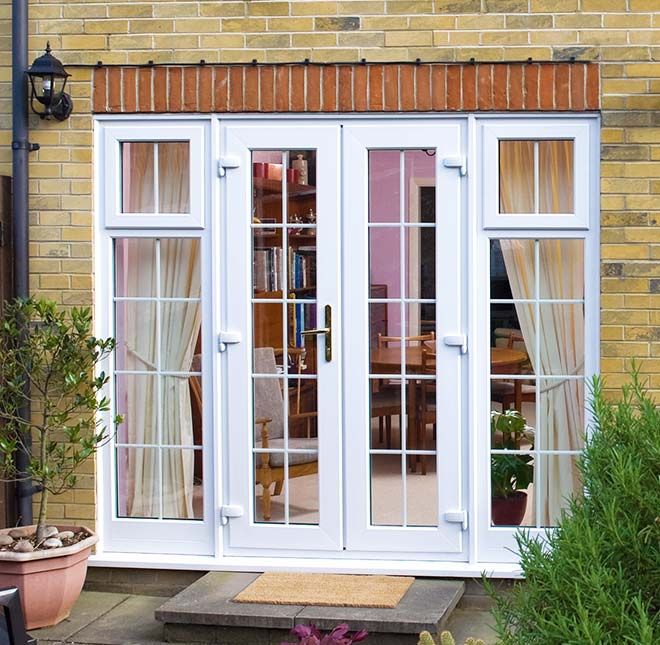 An Interior And Exterior French Doors, What Is The Best Material For French Patio Doors